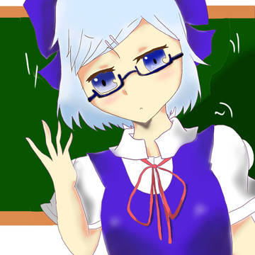 チルノの必死天才の様に見せる術!