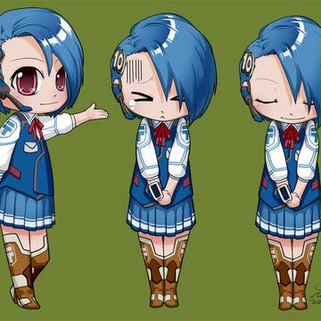 10分メール娘　Q