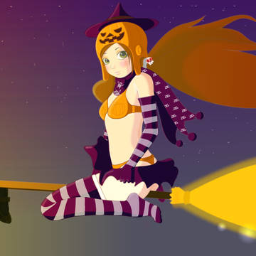 かぼちゃ魔女おーらんたん