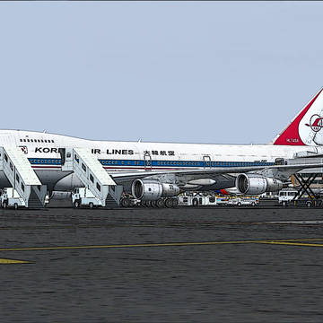 Boeing 747-2B5B Jumbo Jet