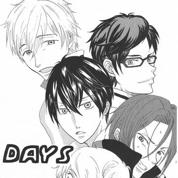 10/20恋愛自由形 新刊「DAYS」表紙(コピー本)