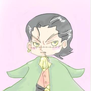 クロコダイル上色練習