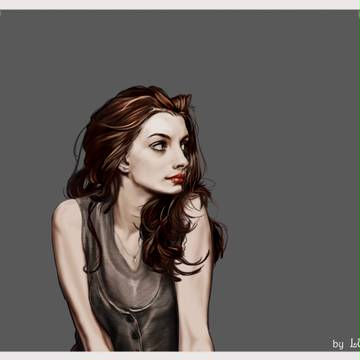 practise  Anne Hathaway