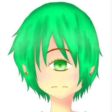 単眼娘。