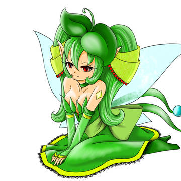 綠豆娘_電繪