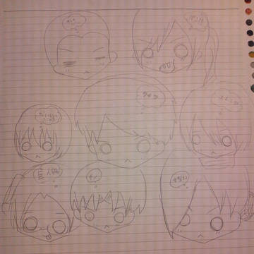 ミニキャラで書いてみた