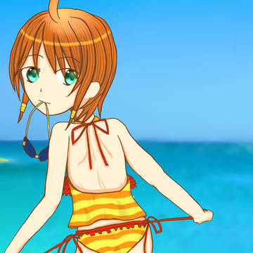 水着のネロちゃん