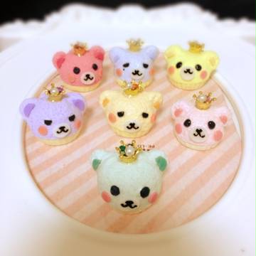 くまーりっしゅカップケーキ