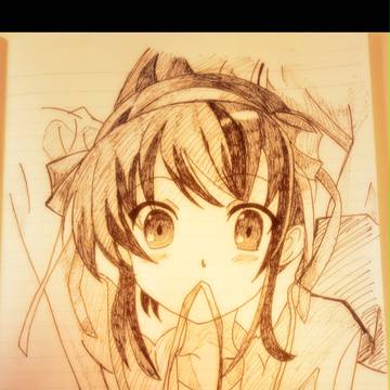 ハルヒ 手描き