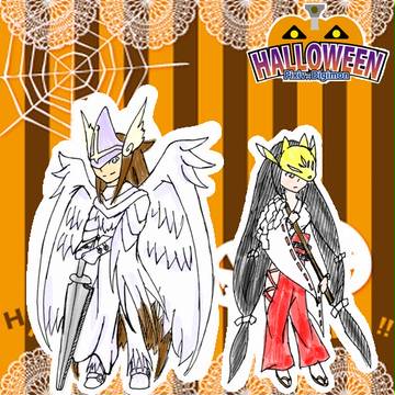 【ぴくデジ】ＤＷハロウィンの洗礼【ハロウィン】