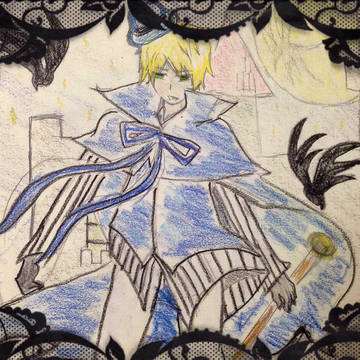 以前に描いたアーサーさん