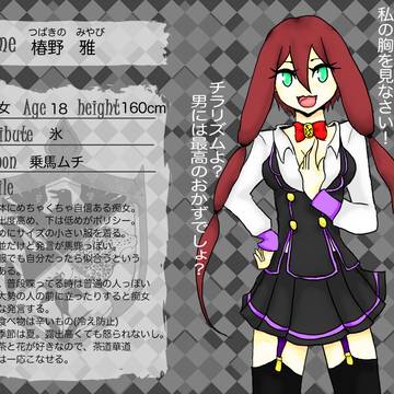 【TMA】　椿野　雅　【キャラシ】