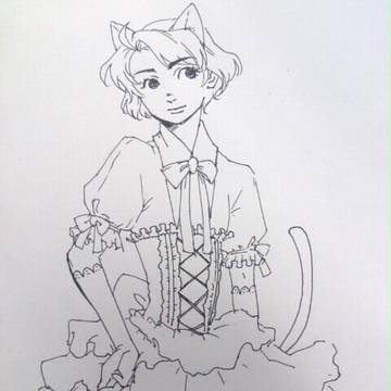 オードロリー落書き