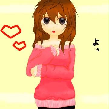 オリジナル　ツンツン娘