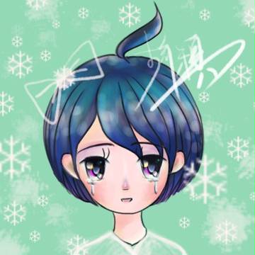 涙を流す.