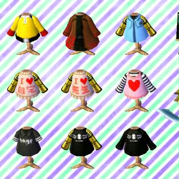 【とび森】ワンパンマン　色々【QRコード】