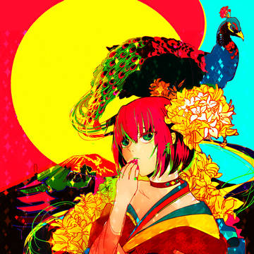 花鳥　月