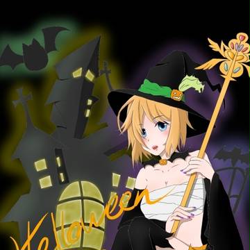 鏡音リン（魔女ver.）