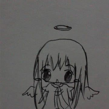 chibi little angel