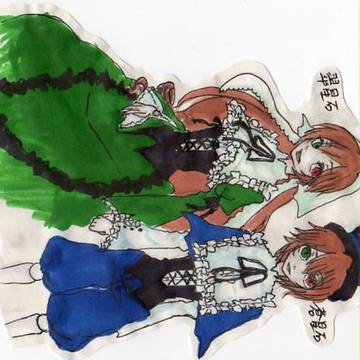 双子の庭師