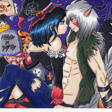 オリキャラでハロウィン