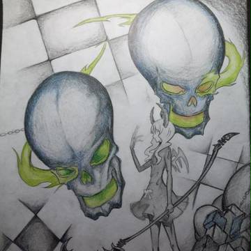 手繪練習 練習我最愛的角色W