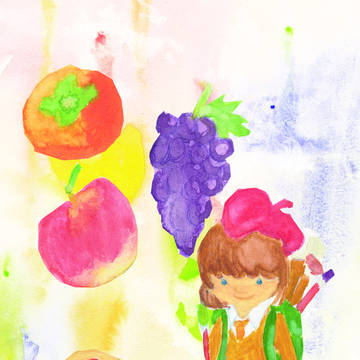 ベレー帽少年