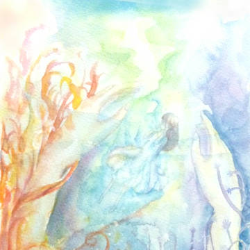 「なかないで、わたしがまもってあげる」