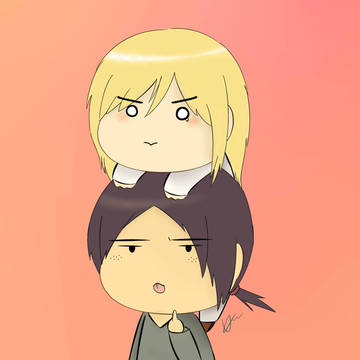 chibi Ymir & Christa