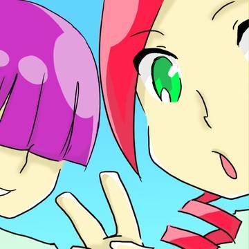 まぐろくんとりんごちゃん
