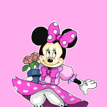 トゥーンコスなミニーちゃん