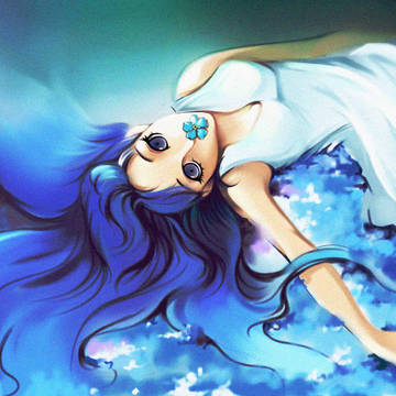 blue