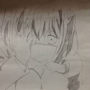 衝動的に、中二病の六花描いたった