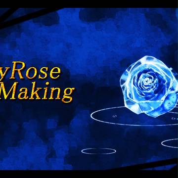 【メイキング】氷の薔薇