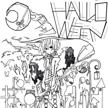 はろーうぃんらくがき