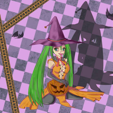魔女っ娘ミクさん
