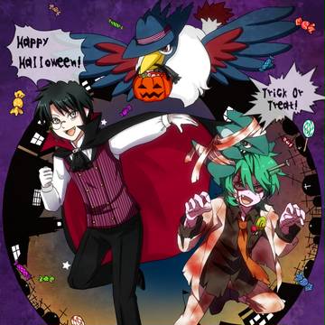 【絵師ポケトレ化】Happy Halloween! 【合作交流】
