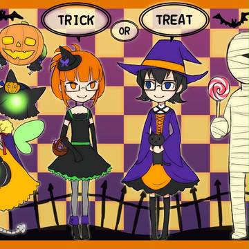 【ピクユニ２】ハロウィンですね【FA】