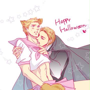 兄弟でハロウィン♪【腐】