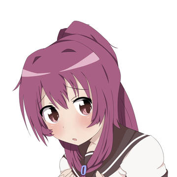 綾乃のもみあげ結んでみました カラー