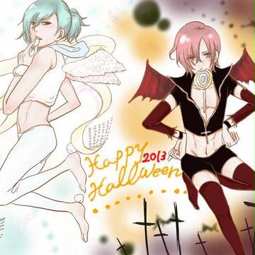 藍天使＆ナギ小悪魔
