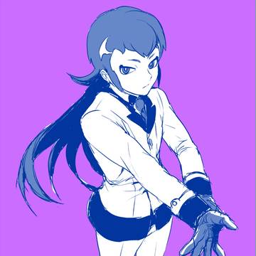 紫手袋
