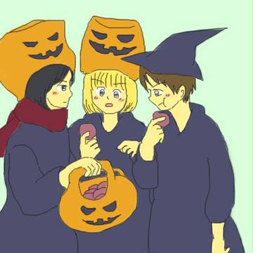 ハロウィンだ