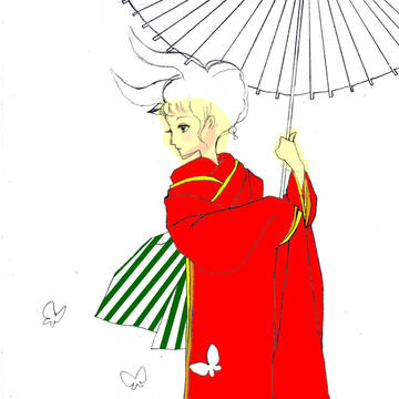 年賀状2009　途中2