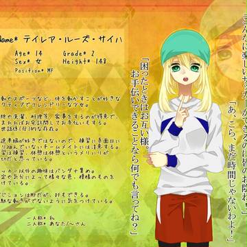 【pix11】テイレア・ルーズ・サイハ【キャラシート】