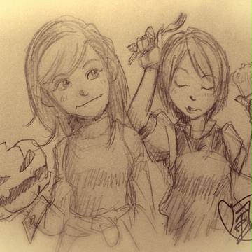 【従妹とハロウィンパーリィー♪】
