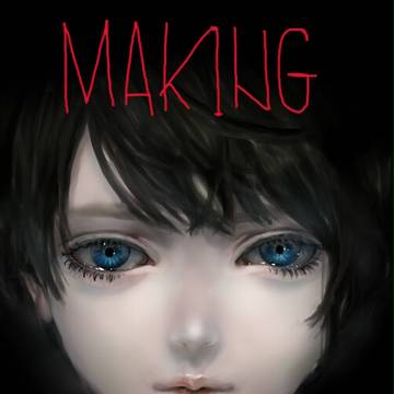厚塗り顔メイキング
