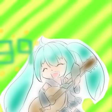 ミクさん塗らせていただいた