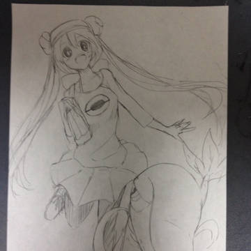 思い出したように落書き