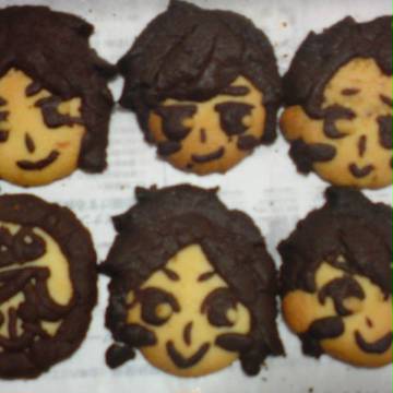 似顔絵クッキー